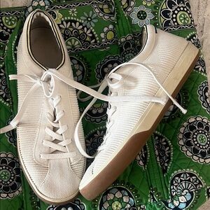Rothy’s Women’s White Casual Lace-Up Sneakers EUC sz 10